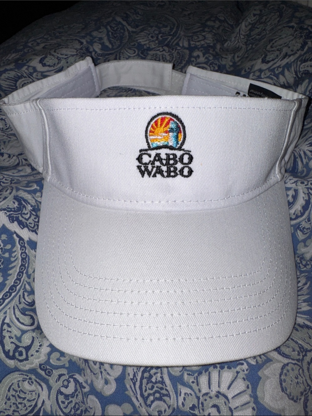 Cabo Wabo White Visor